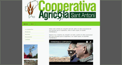 Desktop Screenshot of cooperativasantantoni.com